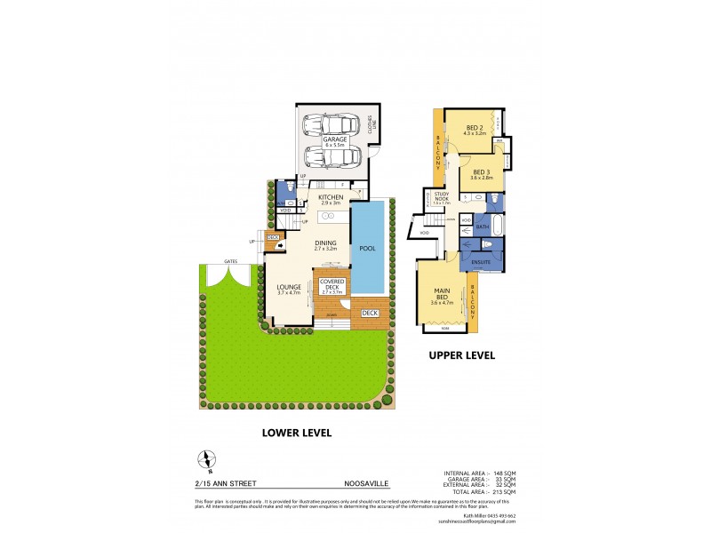 15 Ann St, Noosaville QLD 4566 Floorplan