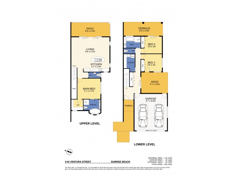 2/44 Ventura Street, Sunrise Beach QLD 4567 Floorplan