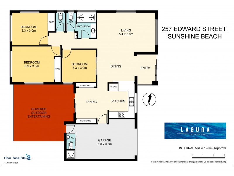 257 Edwards Street, Sunshine Beach QLD 4567 Floorplan