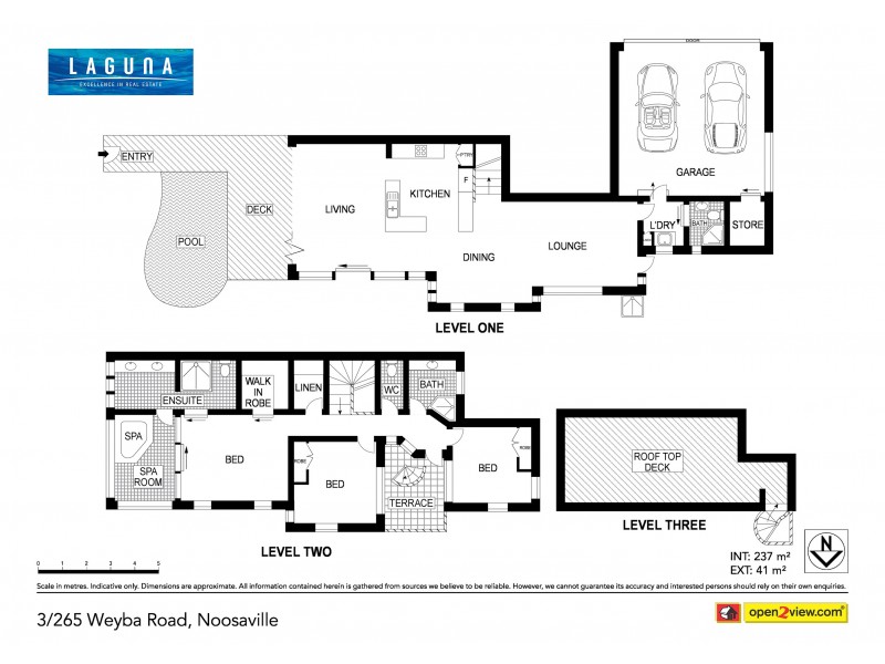 3/265 Weyba Road, Noosaville QLD 4566 Floorplan