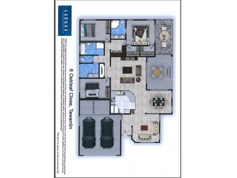 6 Oakleaf Close, Tewantin QLD 4565 Floorplan