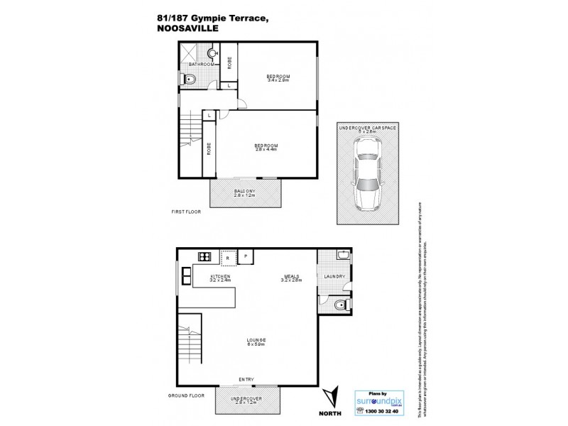 81/187 Gympie Terrace, Noosaville QLD 4566 Floorplan