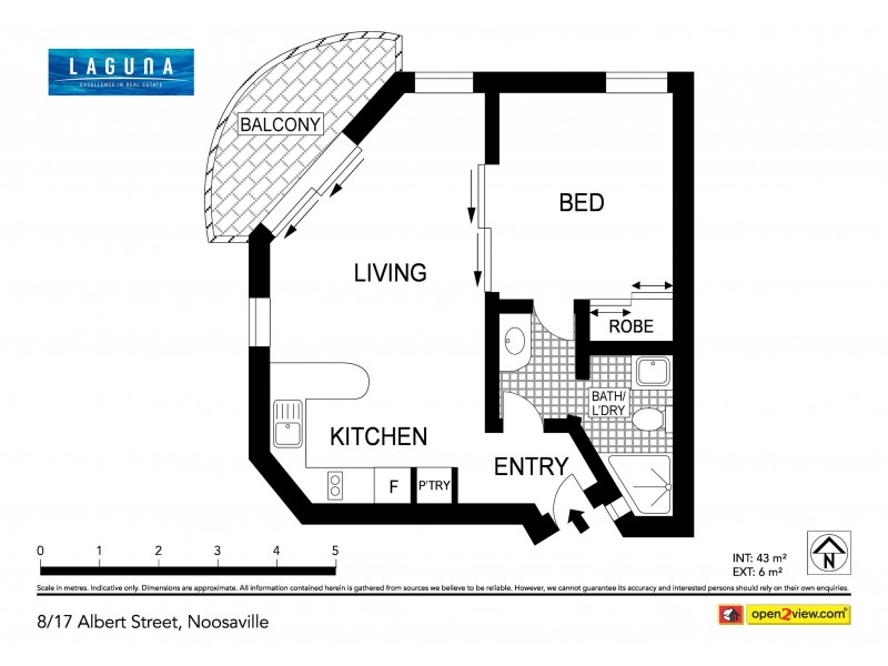 8/17 Albert Street, Noosaville QLD 4566 Floorplan