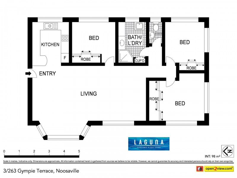 3/263 Gympie Terrace, Noosaville QLD 4566 Floorplan