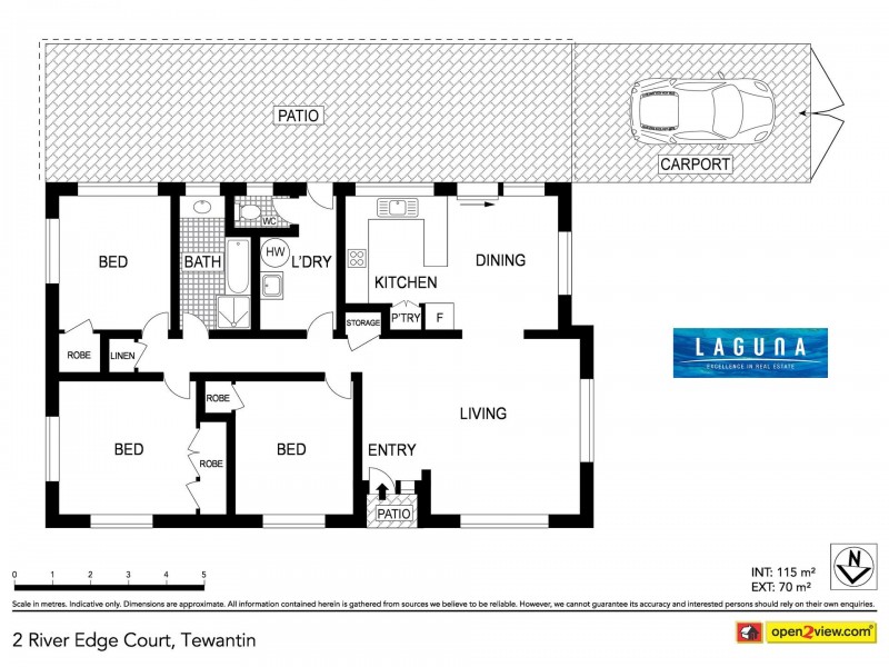 2 River Edge Court, Tewantin QLD 4565 Floorplan