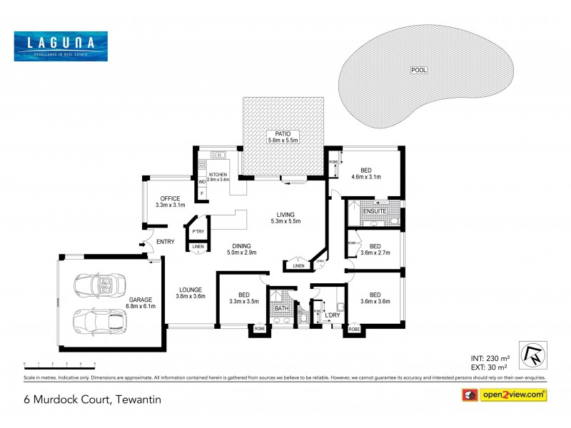 6 Murdock Court, Tewantin QLD 4565 Floorplan