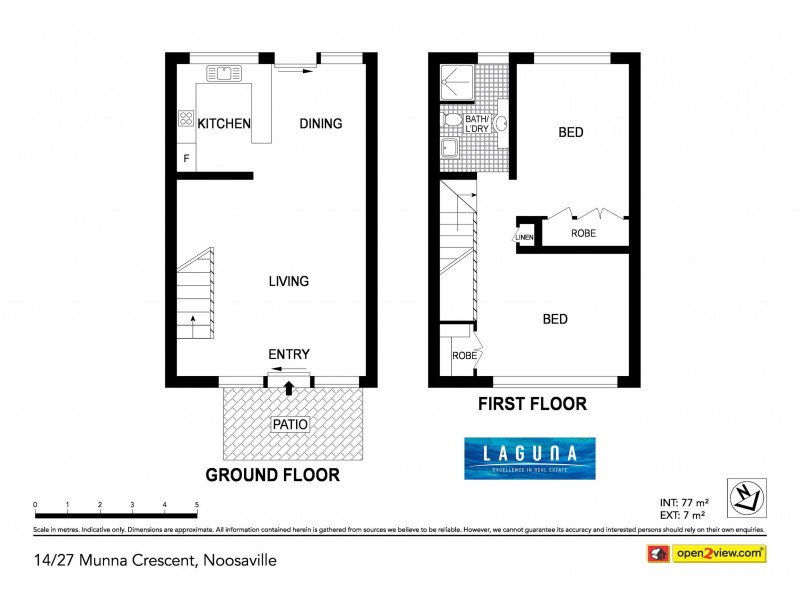 14/27 Munna Crescent, Noosaville QLD 4566 Floorplan