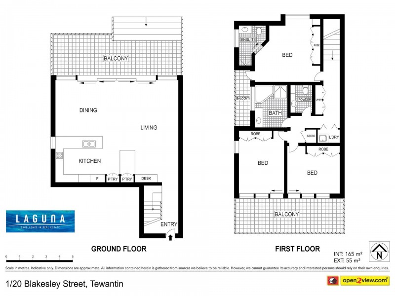 1/20 Blakesley Street, Tewantin QLD 4565 Floorplan