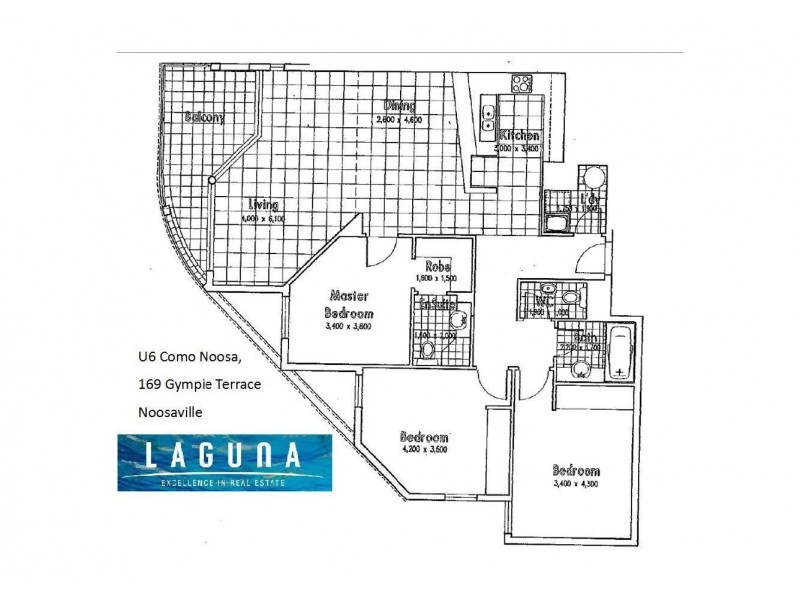 6/169 Gympie Terrace, Noosaville QLD 4566 Floorplan