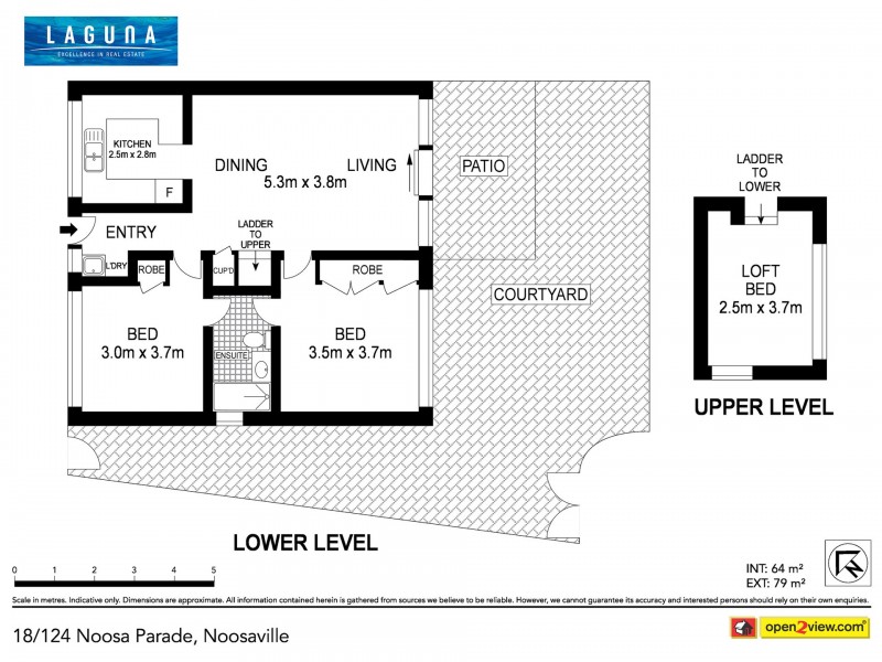 18/124 Noosa Parade, Noosaville QLD 4566 Floorplan
