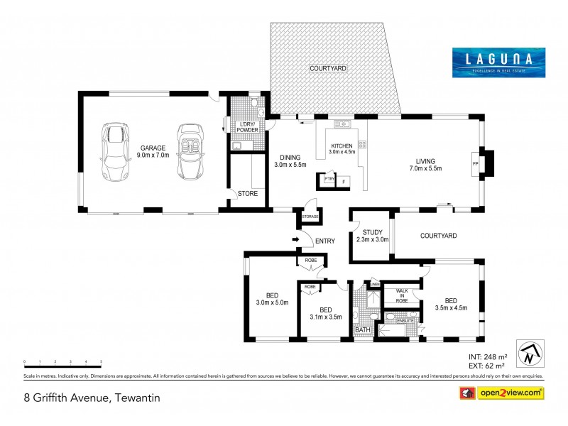8 Griffith Avenue, Tewantin QLD 4565 Floorplan