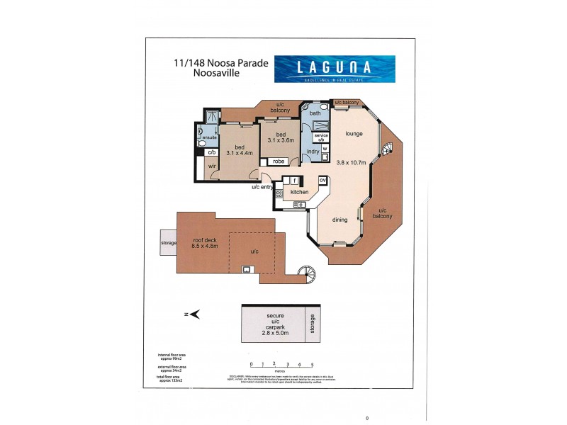 11/144 Noosa Parade, Noosaville QLD 4566 Floorplan