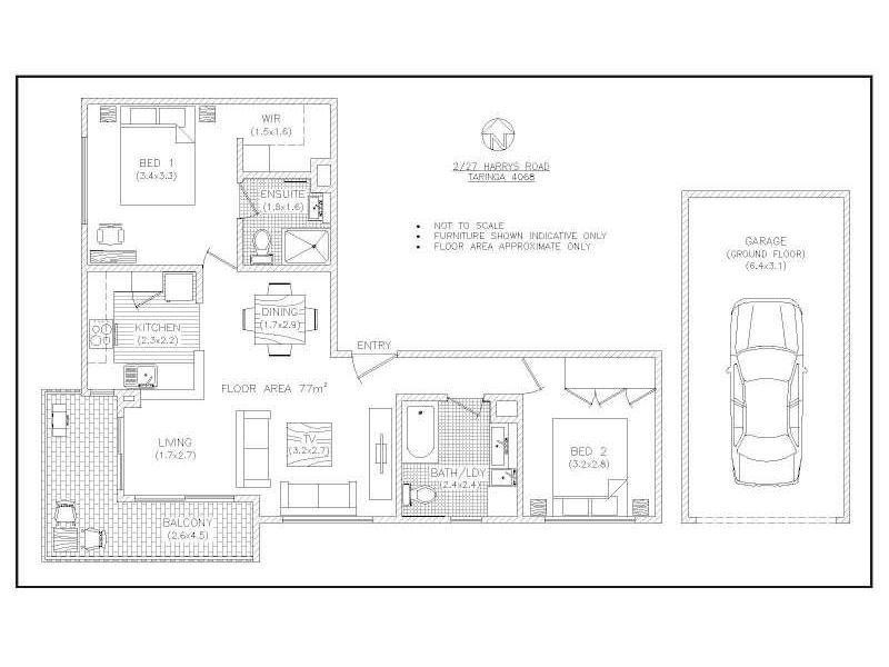 2/27 Harrys Road, Taringa QLD 4068