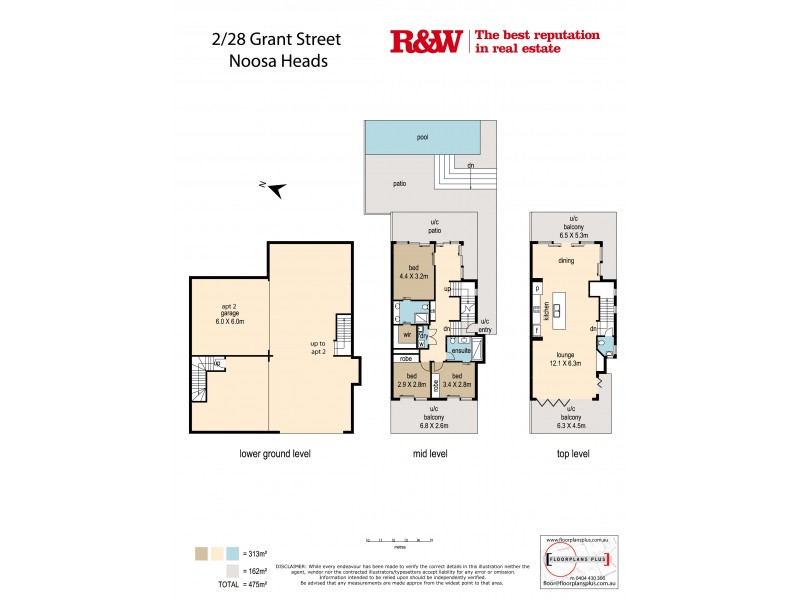 2/28 Grant Street, Noosa Heads QLD 4567 Floorplan