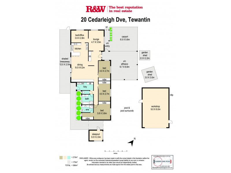20 Cedarleigh Drive, Tewantin QLD 4565 Floorplan