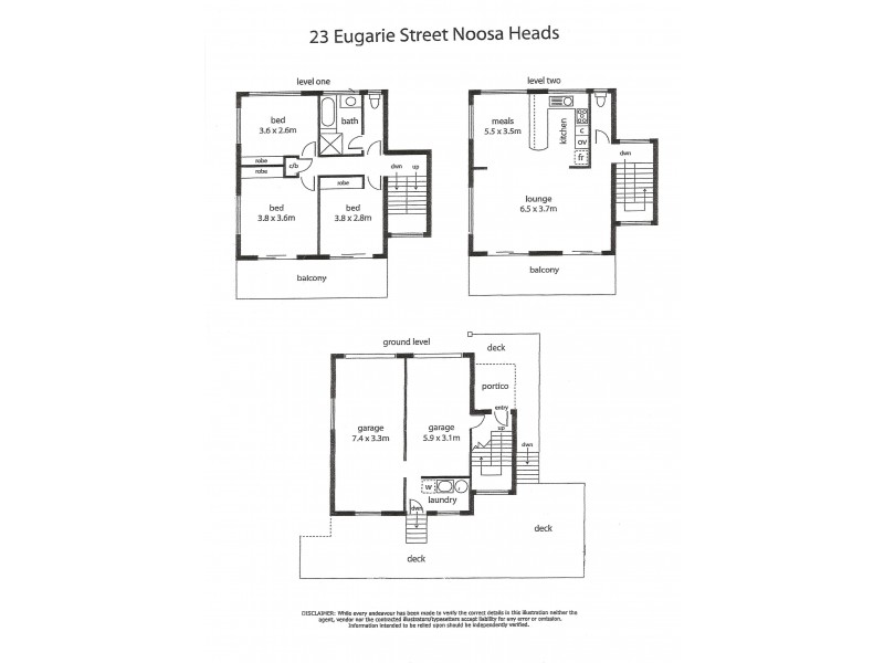 23 Eugarie Street, Noosa Heads QLD 4567 Floorplan