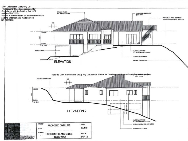 3 Hinterland Close, Tinbeerwah QLD 4563 Floorplan