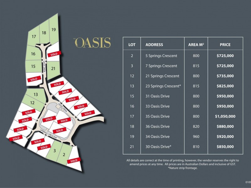 Oasis Drive & Springs Crescent, Noosa Heads QLD 4567