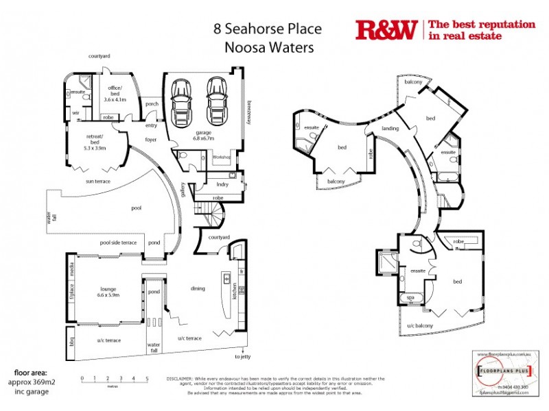 8  Seahorse Place, Noosa Waters QLD 4566 Floorplan