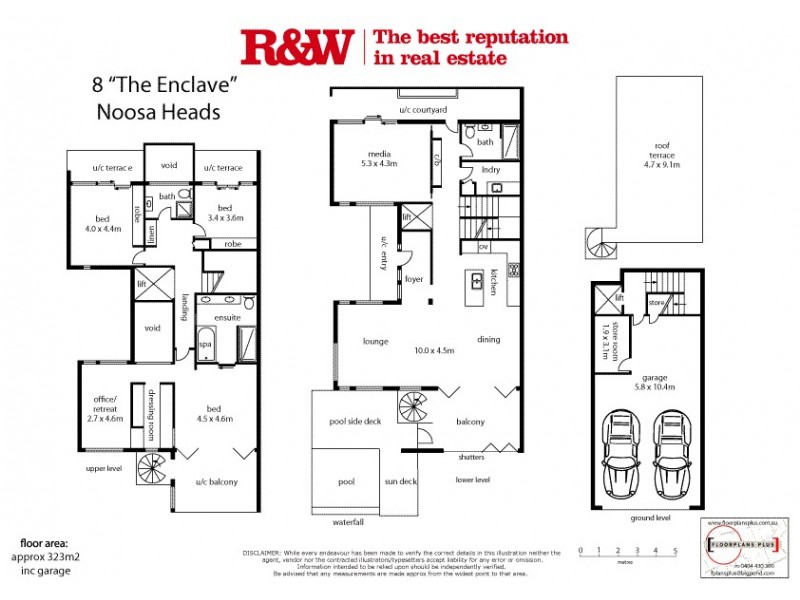 ‘The Enclave’ 94 Noosa Drive, Noosa Heads QLD 4567 Floorplan