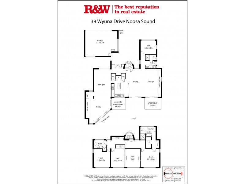 39 Wyuna Drive, Noosaville QLD 4566 Floorplan