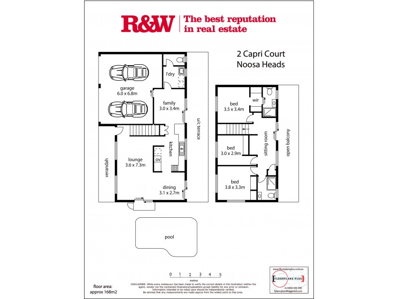 2 Capri Court, Noosa Heads QLD 4567 Floorplan