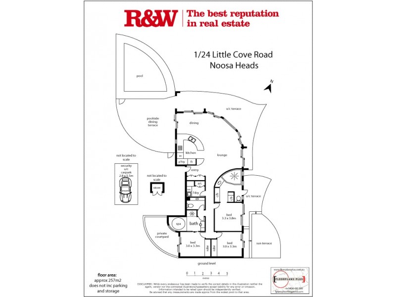1/24 ‘The Cove’ Little Cove Road, Noosa Heads QLD 4567 Floorplan