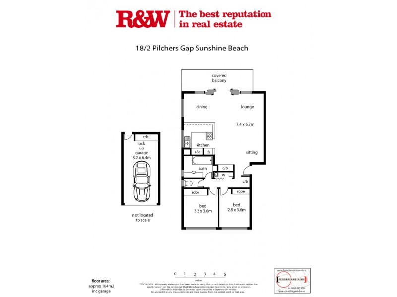18/’Sunseeker Lodge’ 2 Pilchers Gap, Sunshine Beach QLD 4567 Floorplan