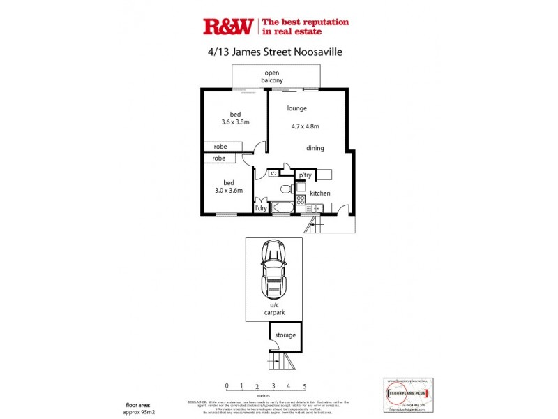 4/13 ‘Pelican Beach Re James Street, Noosaville QLD 4566 Floorplan