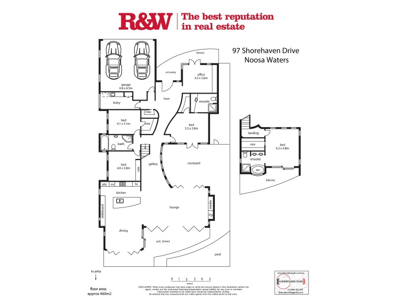 97 Shorehaven Drive, Noosa Waters QLD 4566 Floorplan