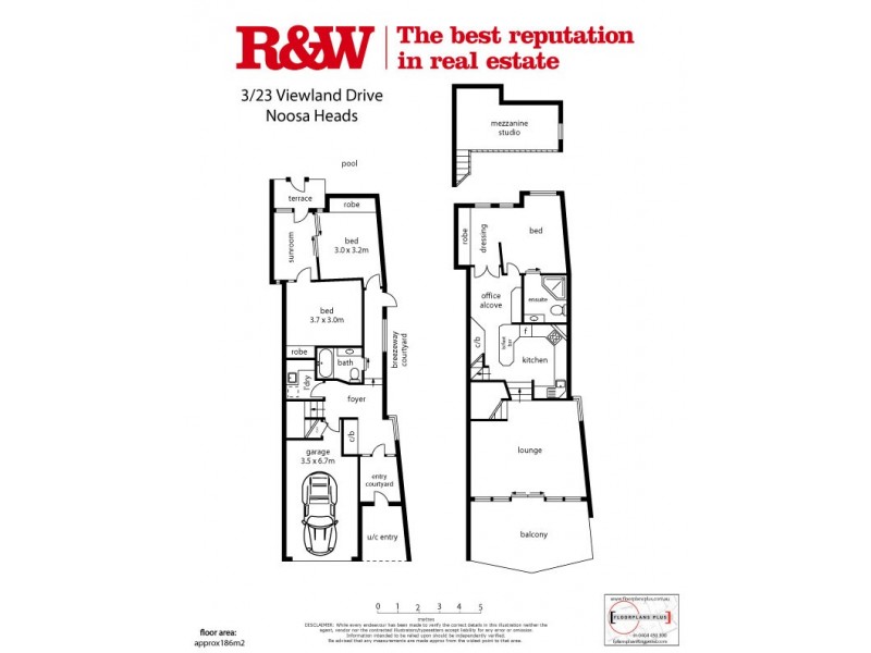 3/23 Viewland Drive, Noosa Heads QLD 4567 Floorplan