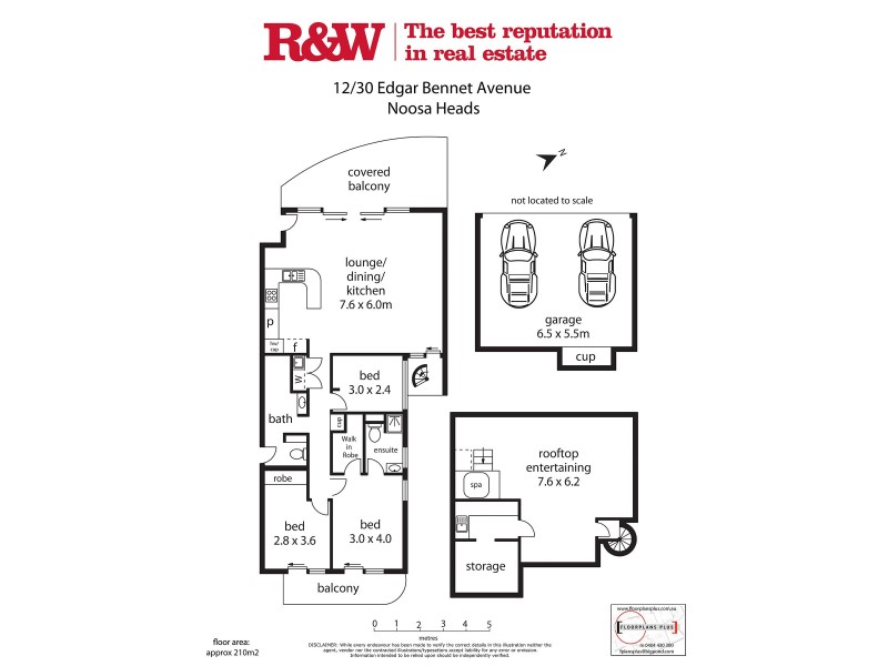 12/30 ‘Picture Point Apartments’ Edgar Bennett Drive, Noosa Heads QLD 4567 Floorplan
