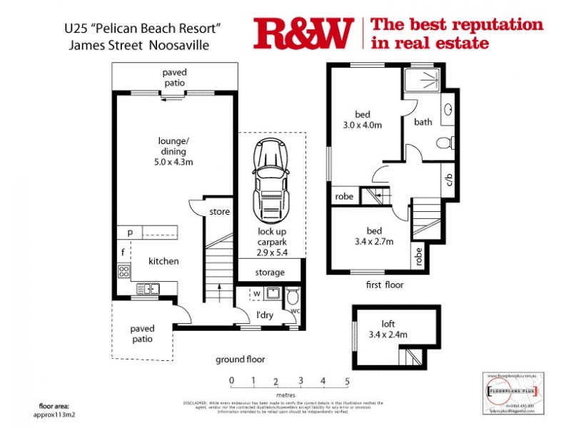 25/13 ‘Pelican Beach’  James Street, Noosaville QLD 4566 Floorplan