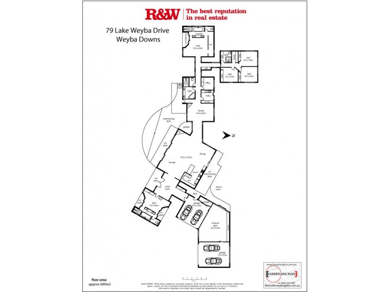 79 Lake Weyba Drive, Weyba Downs QLD 4562 Floorplan