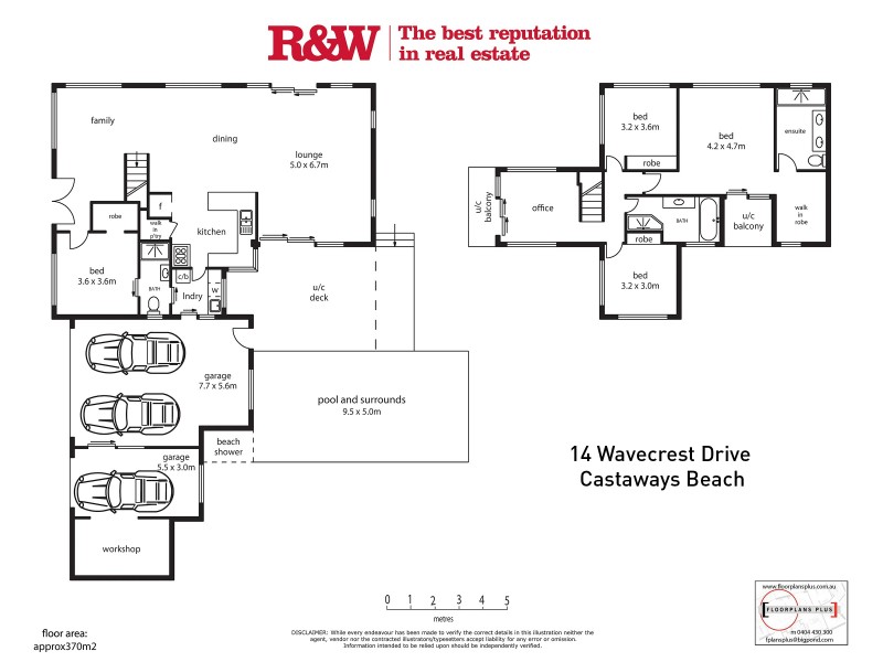 14 Wavecrest Drive, Castaways Beach QLD 4567 Floorplan