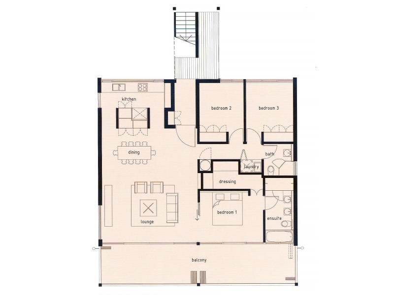 18/37  ‘The Rise’ Noosa Drive, Noosa Heads QLD 4567 Floorplan