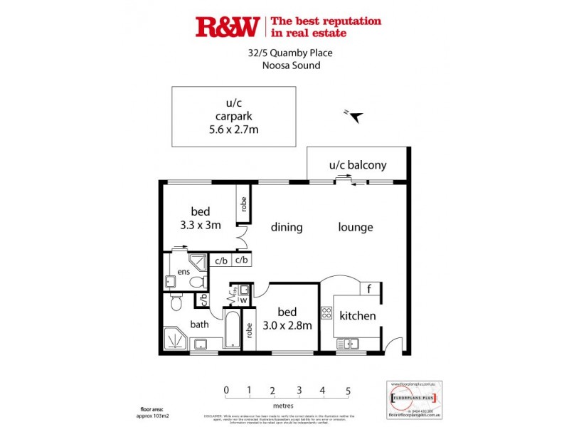 32/’Culgoa Point’ 5 Quamby Place, Noosa Heads QLD 4567 Floorplan