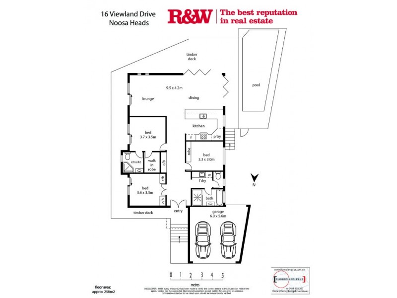 16 Viewland Drive, Noosa Heads QLD 4567 Floorplan