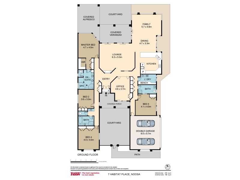 7 Habitat Place, Noosa Heads QLD 4567 Floorplan