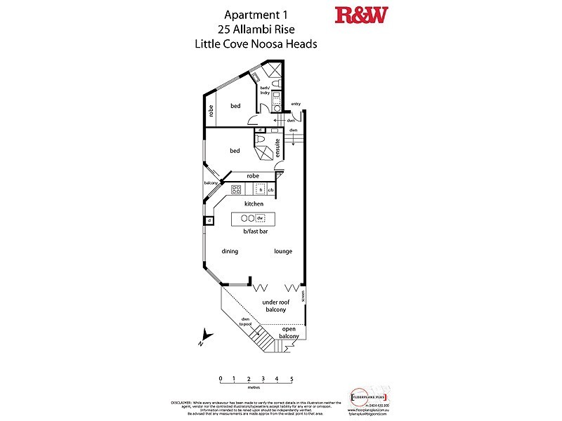 1/25 ‘Allambi’ Allambi Rise, Noosa Heads QLD 4567 Floorplan