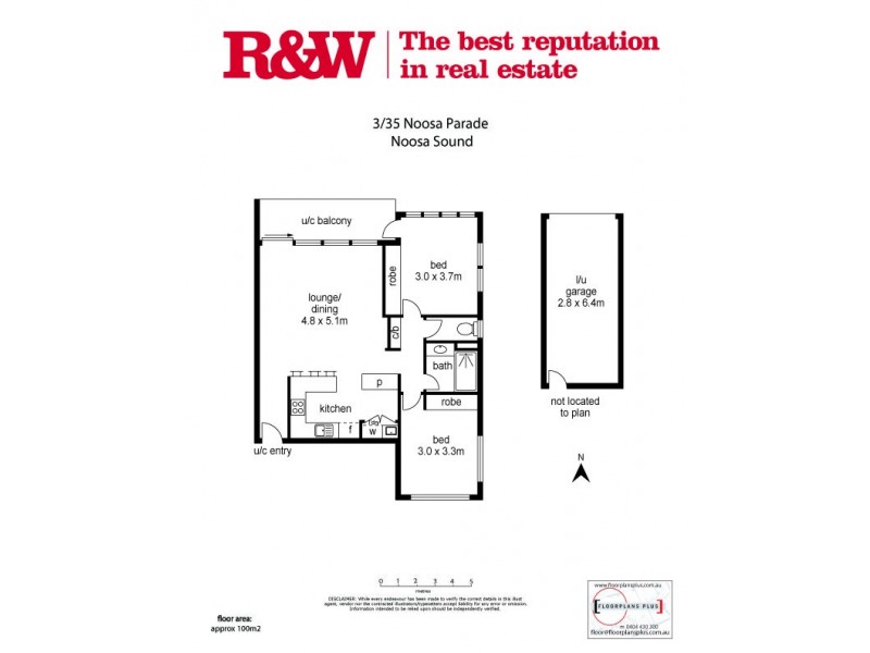3/35 ‘Soundhaven’ Noosa Parade, Noosa Heads QLD 4567 Floorplan