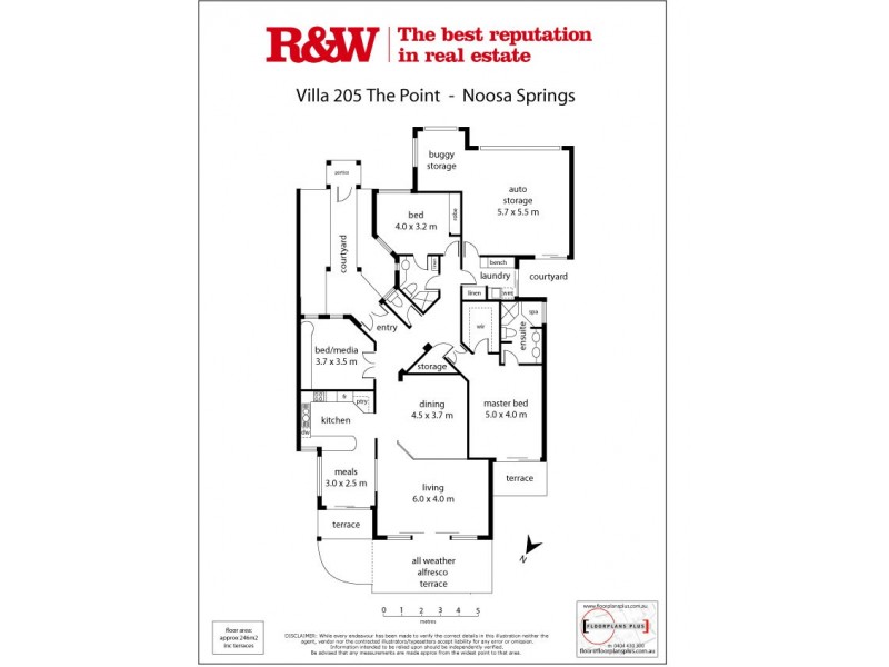 205/61  Noosa Springs Drive, Noosa Heads QLD 4567 Floorplan