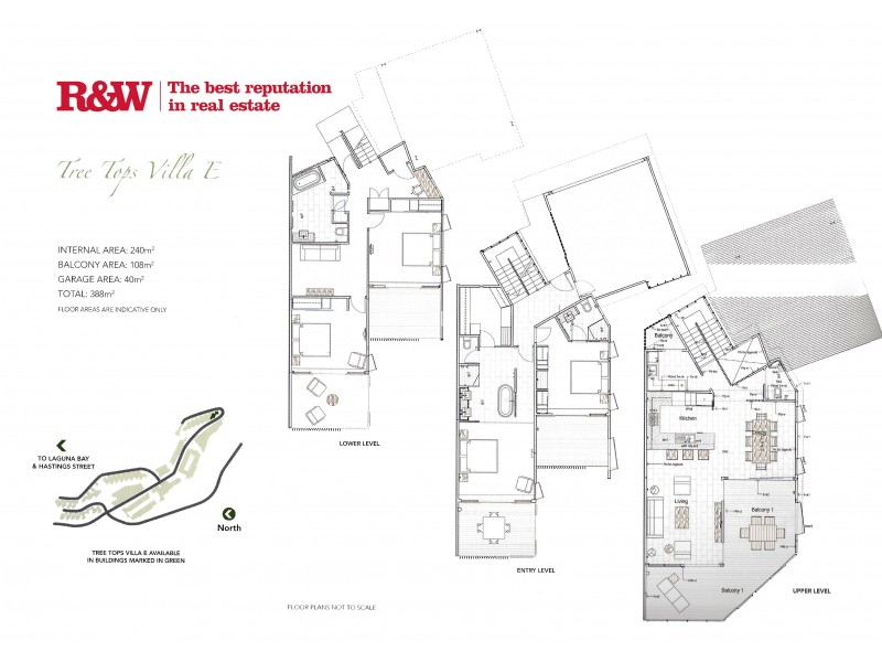 5108/5 ‘Peppers Resort’ Morwong Drive, Noosa Heads QLD 4567 Floorplan