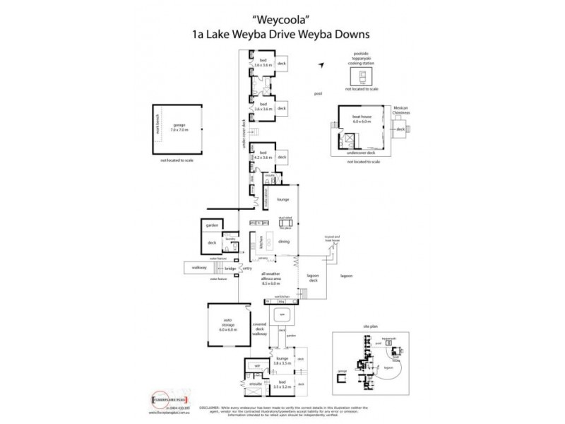 1A ‘Weycoola’ Lake Weyba Drive, Weyba Downs QLD 4562 Floorplan