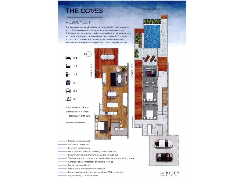 20-22 ‘The Coves’ Tristania Drive, Marcus Beach QLD 4573 Floorplan