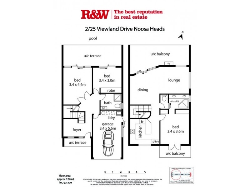 2/25 Viewland Drive, Noosa Heads QLD 4567 Floorplan
