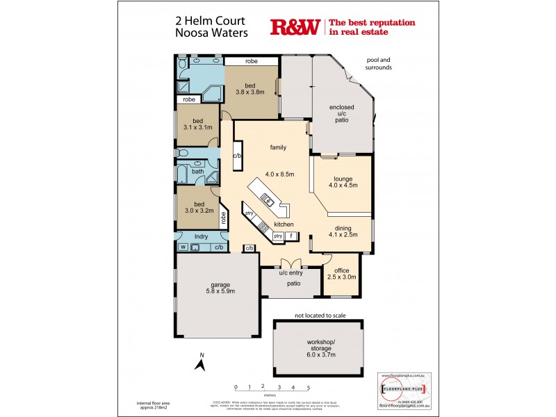 2 Helm Court, Noosa Waters QLD 4566 Floorplan