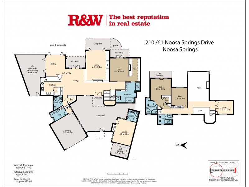210/61 ‘The Point’ Noosa Springs Drive, Noosa Springs QLD 4567 Floorplan
