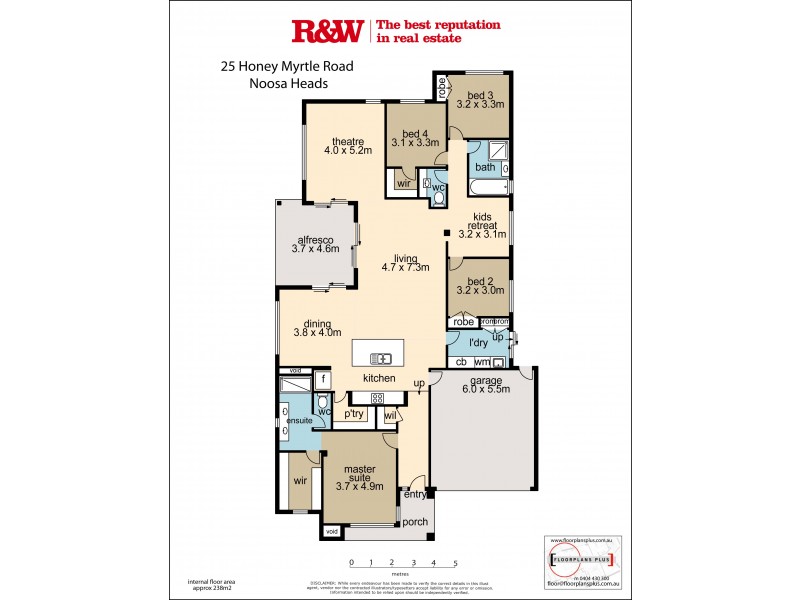 25 Honey Myrtle Road, Noosa Heads QLD 4567 Floorplan
