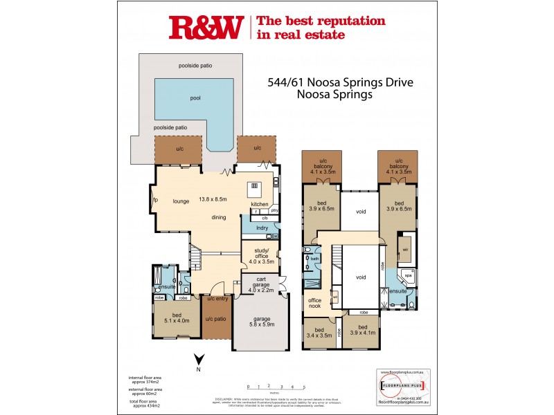 544/61 ‘The Ridge’ Noosa Springs Drive, Noosa Springs QLD 4567 Floorplan